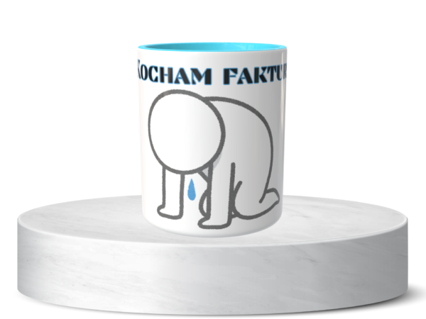 Śmieszny Kubek Niesklasyfikowane - Kocham Faktury 2